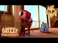 Download Lagu When Grizzy \u0026 the Lemmings babysit a dinosaure - Grizzy \u0026 the Lemmings