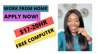 HOT JOB WORK FROM HOME FREE EQUIPMENT 17- 20 HR FLEXIBLE SCHEDULE