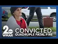 Harford County woman convicted in quadruple fatal fire