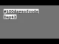 Day 42 Count items matching a rule