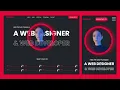 Animated Portfolio Website using HTML CSS and Javascript STEP BY STEP