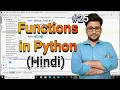 Functions in Python Python tutorial for absolute beginners in Hindi