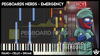 Download Pegboard Nerds - Emergency  | Piano + Cello + Drums Cover, free sheet MP3