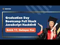 Graduation Day Full Stack Java Script Immersive Batch 17