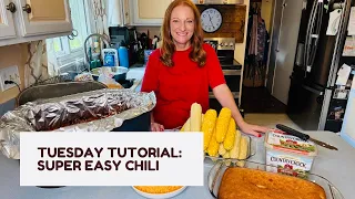TUESDAY TUTORIAL: SUPER EASY CHILI