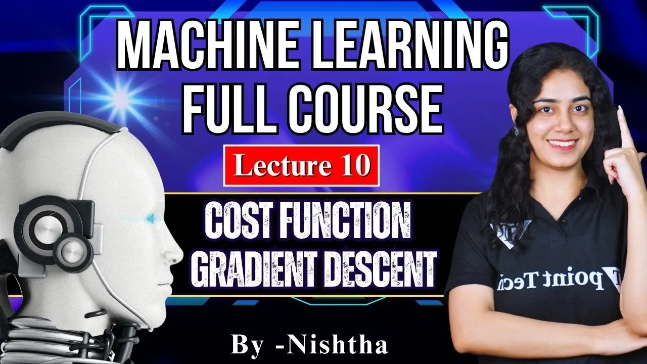 #11 Cost Function Gradient Descent in Machine Learning | Machine Learning Tutorial for Beginners