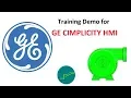 2 GE Cimplicity Tutorial screen function test start a pump in Cimplicity