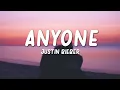 Lagu Anyone - Justin Bieber (Lyrics)