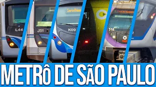 Todas as Linhas do Metrô de São Paulo