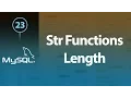 Learn MySQL In Arabic - String Functions