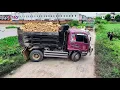 Download Lagu Wonderful! START Project LANDFILL BY Expertly Skilll Driver DOZER KOMATSU Pushing soil  And5T Trucks