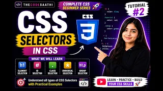 CSS Tutorial CSS Selectors Explained Element ID Class Universal Group Selectors