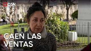 "NO hay movimiento de VENTAS" | Qué dice la calle sobre la economía del país