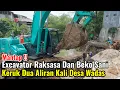 Download Lagu Mantap‼️Excavator Raksasa Dan Beko Sani Kerjakan Dua Aliran Kali Desa Wadas MP3
