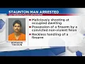 Staunton man arrested after shots fired in Waynesboro