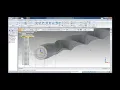 Modelling Helical Tube in Solid Edge