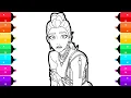 I Color Rumi as Mira KPop Demon Hunters Coloring Pages