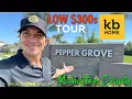 Pepper Grove by KB Home New Construction Tour Low Fees Cheap Prices