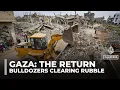 Download Lagu Bulldozers clear rubble in Gaza City as Palestinians return to rebuild homes and lives