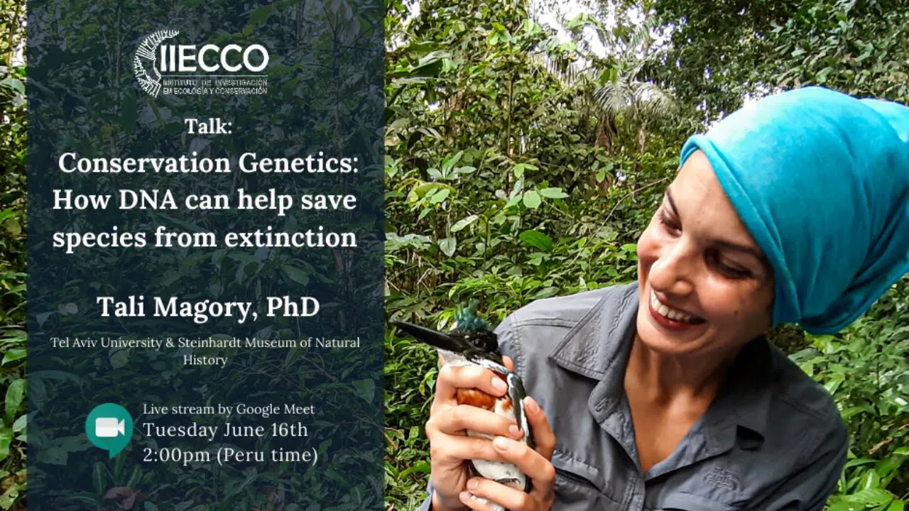 Conservation Genetics: How DNA can help save species from extinction | IIECCOtalk