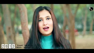 old to new mashup 1998 to 2018 romantic mashup love mashup kuhu gracia ft abhishek raina