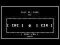 Chicago Cubs CHC Cincinnati Reds CIN MLB Final Box Score JULY 12 2026