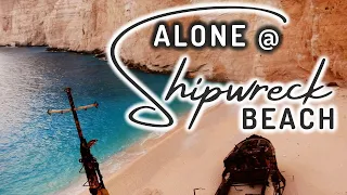 WOW! ALONE at Shipwreck Beach Zakynthos [Ep.14] Sailing Greece Ionian Islands – Sailing SV CUBA
