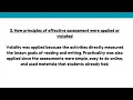 Chapter 1 Performance Task 1 Inside the Classroom A closer look of Assessment Practices