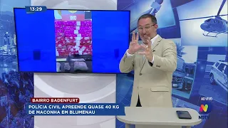 Polícia Civil apreende quase 40 kg de maconha em Blumenau