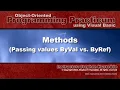 OOP Programming VB - 08J ByVal vs ByRef
