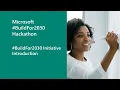 Initiative Introduction at the Microsoft Hackathon