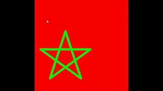 FLAGS WHITH PYTHON TURTLE