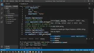 JSON stringify vs JSON parse in Node js