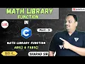 Math Library Function ABS and FABS Function in C Programming Part-3 Math Library Function in C