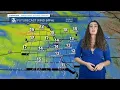 Katie s Saturday evening forecast