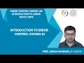 Introduction to Error Control Coding-III