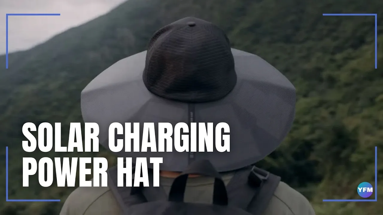 SOLAR CHARGING POWER HAT