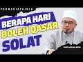 Download Lagu Prof Dato Dr MAZA - Berapa Hari Boleh Qasar Solat?
