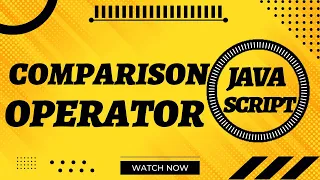 Comparison Operators in JavaScript in Web Coding With Bilal