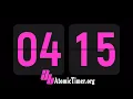 4 Minute 15 Seconds Timer - Countdown Atomic Timer