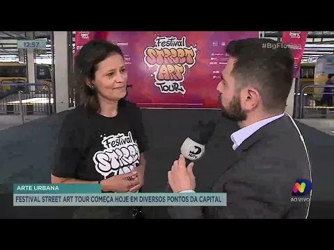'Festival Street Art Tour Floripa' começa nesta sexta-feira