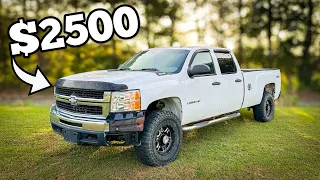 I BOUGHT the BEST truck I could buy for 2500 And Fixed It
