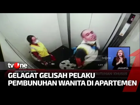 Rekaman CCTV Detik-detik Kronologi Tragedi Pembunuhan di Apartemen Green Pramuka