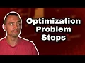 Optimization Problem Steps - How to apply these SIMPLE steps to solve any optimization problem