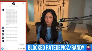 Valkyrae blocked RatedEpicz Randy on Instagram DMs Exposed