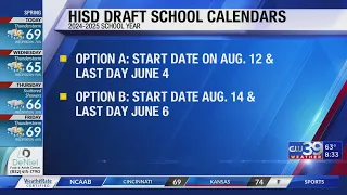 HISD wants parents feedback about new school year calendar CW39 HOUSTON
