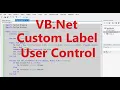 How to Make VB Net Custom Label Control