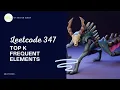 Leetcode 347 Top K Frequent Elements - Python Solution