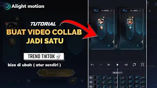 Download TUTORIAL BUAT VIDEO COLLAB BER DUA JADI 1 VIDEO #kumpulantutorialam #tutorialalightmotion MP3