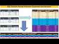 sql scenario based interview questions and answers sql interview